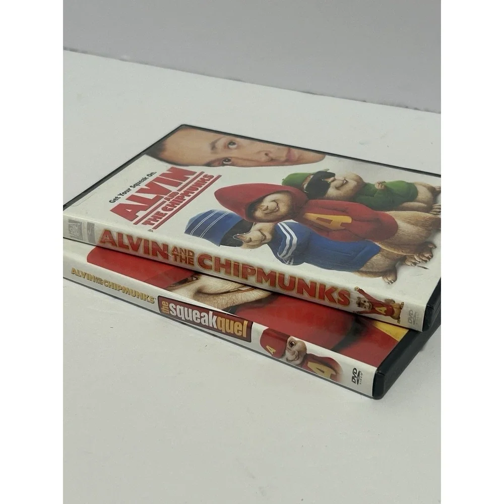 Alvin and the Chipmunks 1&2 2 DVD Set 2007 Jason Lee Family Comedy Widescreen - Picture 3 of 5